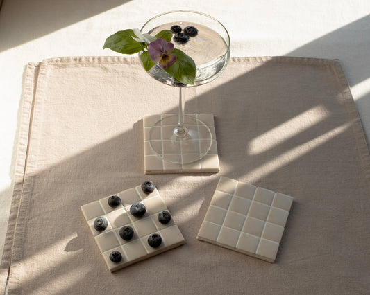 DISK EMO - Glass enamels coasters