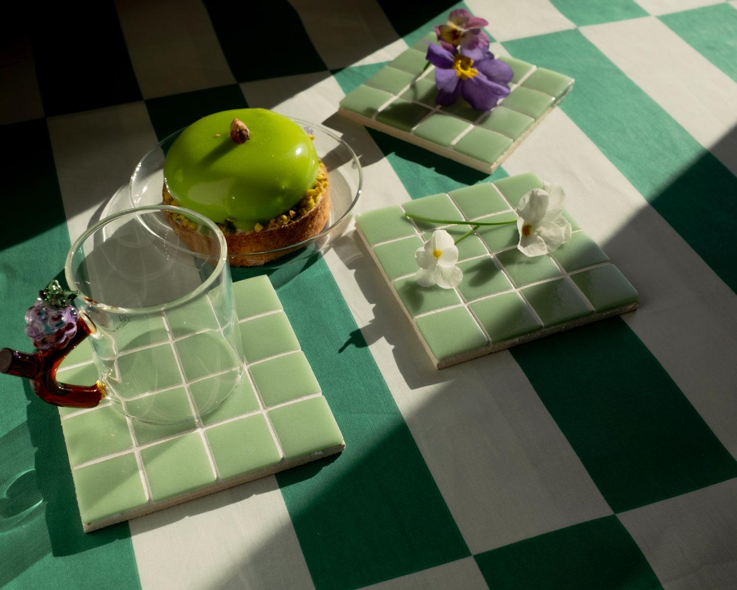 DISK EMO - Glass enamels coasters