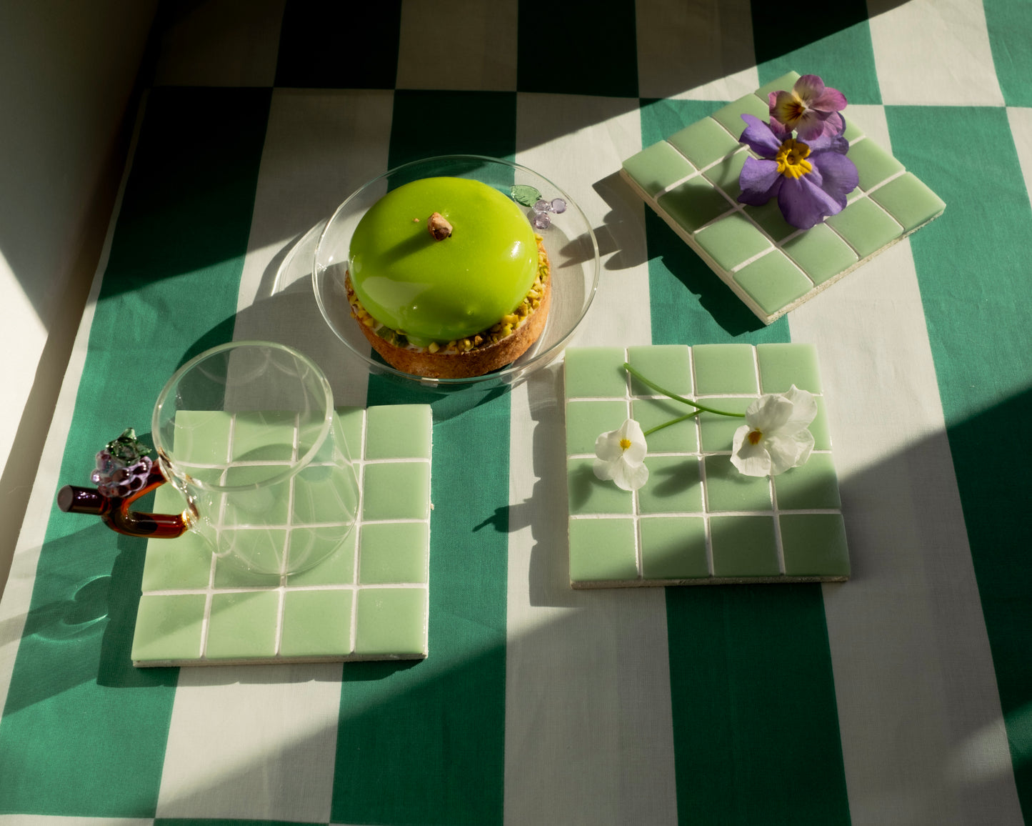 DISK EMO - Glass enamels coasters