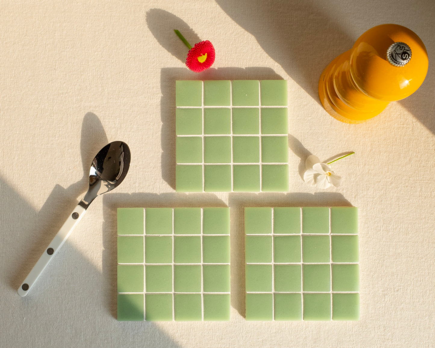 DISK EMO - Glass enamels coasters