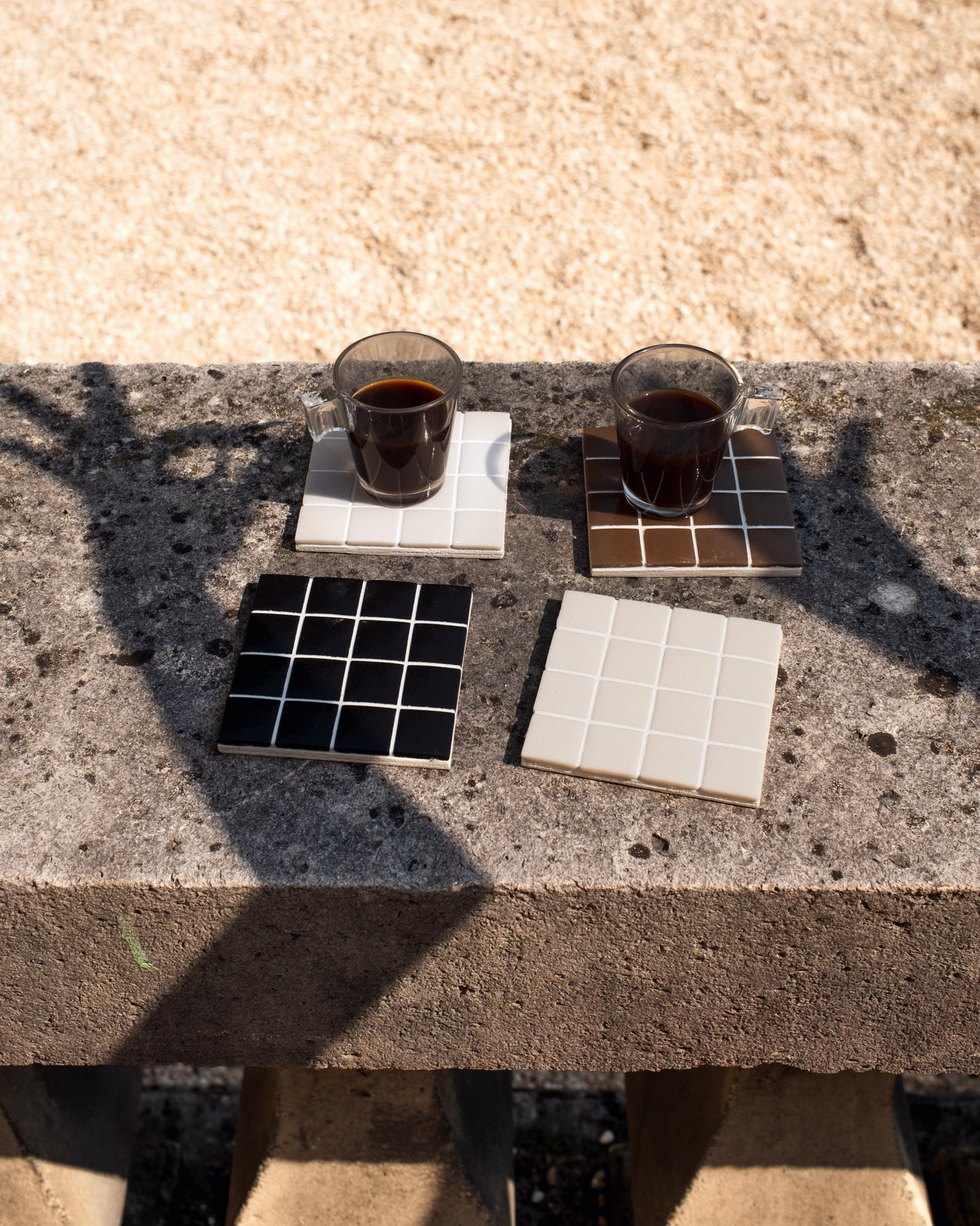 Dessous de verre DISK EMO - Collection Espresso