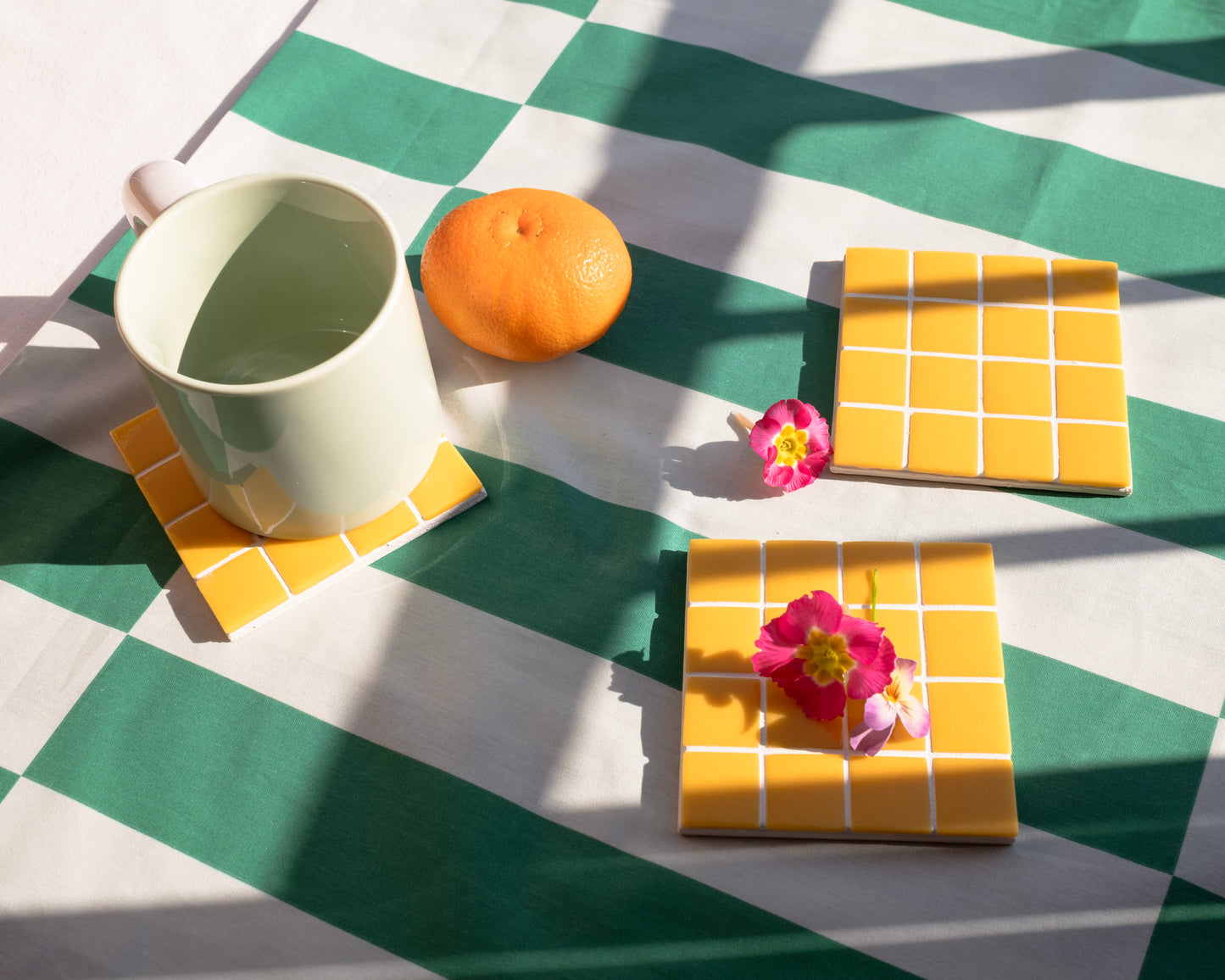 DISK EMO - Glass enamels coasters