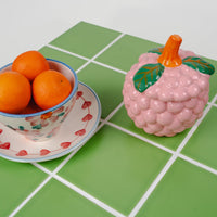 UBIK 40 - Matte green ceramic cube (eco-friendly collection)