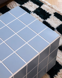 CAPSULE - Matte pastel blue coffee table (eco-friendly)