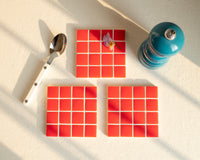 DISK EMO - Glass enamels coasters
