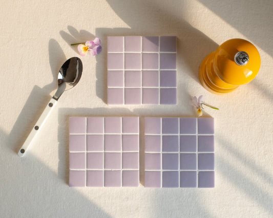 DISK EMO - Glass enamels coasters