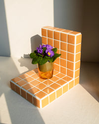 Étagère en Émaux de Verre Orange - ELLA 20