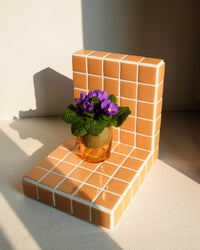 Étagère en Émaux de Verre Orange - ELLA 20