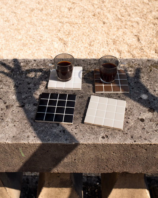 Dessous de verre DISK EMO - Collection Espresso