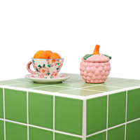 UBIK 40 - Matte green ceramic cube (eco-friendly collection)