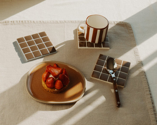 DISK EMO - Glass enamels coasters