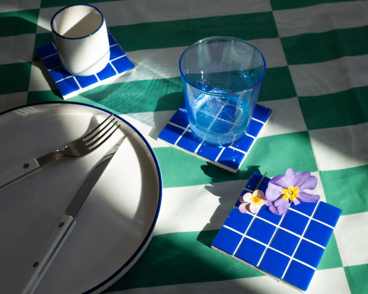 DISK EMO - Glass enamels coasters